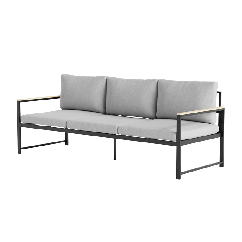 Burbank Outdoor Aluminum Furniture Set - Furniture Source