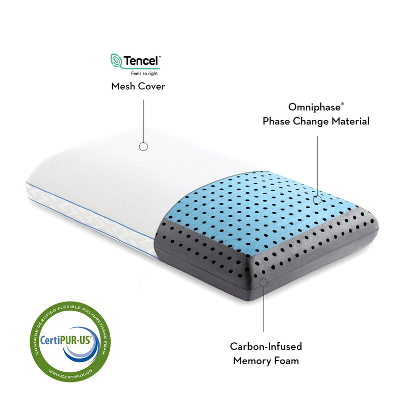 Travel Carbon Cool LT Pillow - Furniture Source