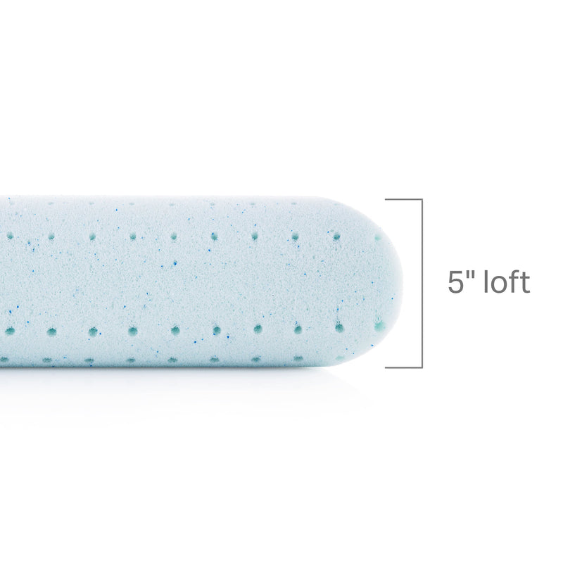 Gel Memory Foam Pillow + Reversible Cooling Cover - Furniture Source