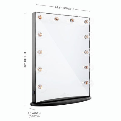 Hollywood Glow®  XL Vanity Mirror - Furniture Source